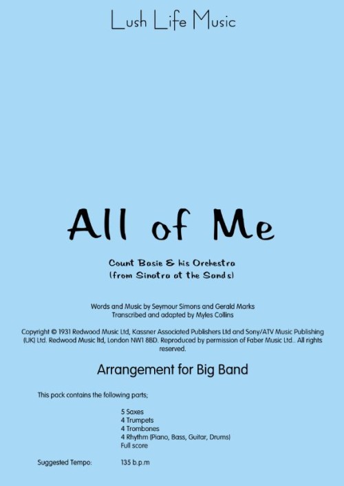 ALL OF ME (Basie)